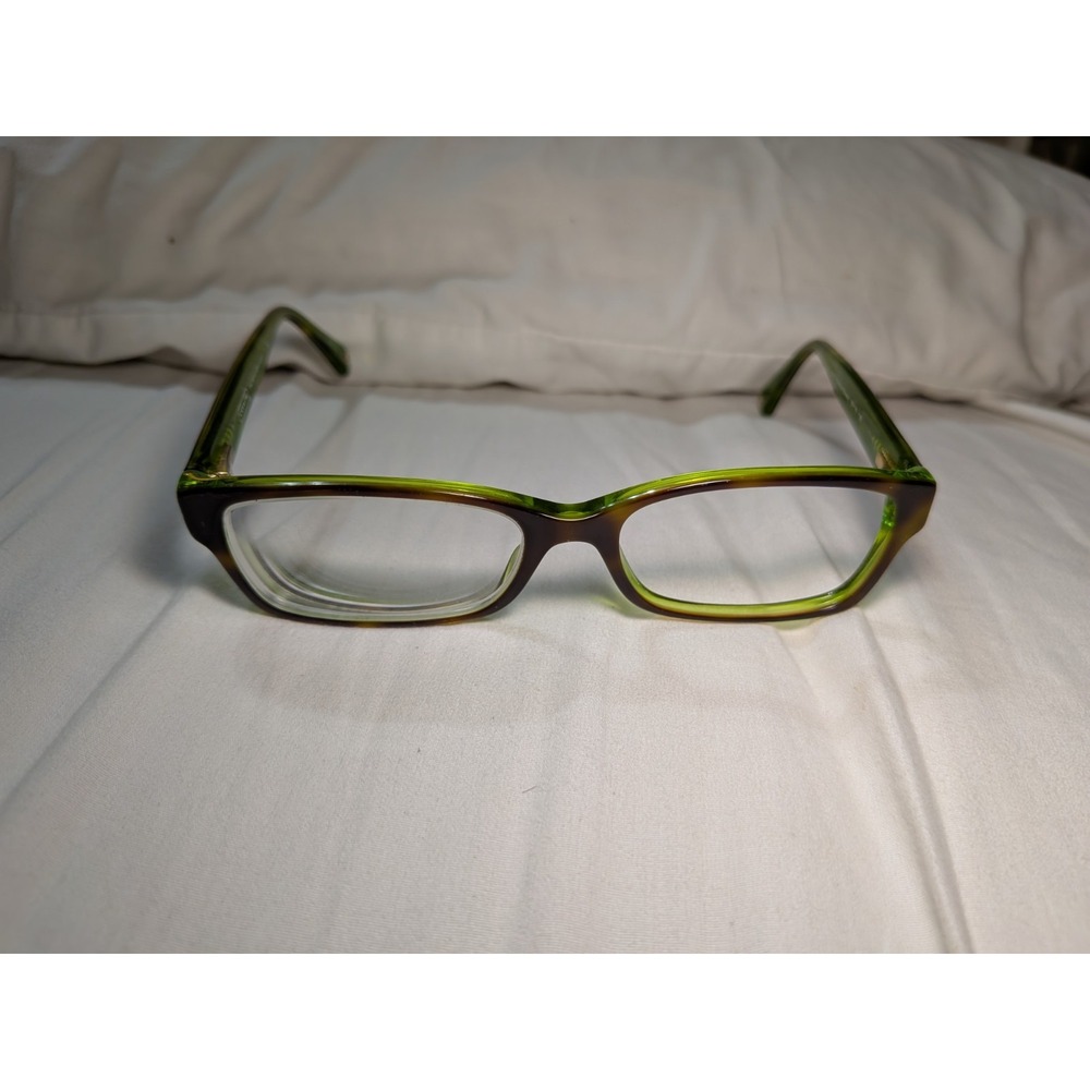 Coach HC6040 6040 Brooklyn 5117 Tortoise Green Eyeglasses Frames 52-16-135